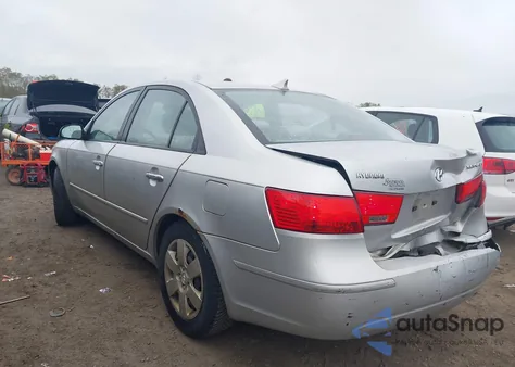 2009 Hyundai Sonata Gls z USA, uszkodzony, nr VIN 5NPET46C29H479527